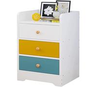 TMMLIJIPL Table de chevet, table de chevet, étude, chambre à coucher, épaissir trois pompages en bois massif, casier, couloir, salle de bain, salon, boîte de rangement, multifonction, 33 x 30 x 59 cm