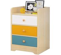 TMMLIJIPL Table de chevet, table de chevet, étude, chambre à coucher, épaissir trois pompages en bois massif, casier, couloir, salle de bain, salon, boîte de rangement, multifonction, 33 x 30 x 59 cm