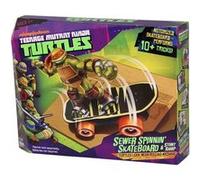 Tmnt - 5416 - figurine - skateboard motorisé - 12 cm multicolore