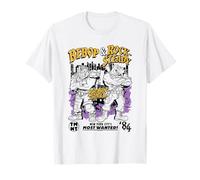 TMNT Bebop and Rock-Steady Kickin' Shell NYC '84 Retro Show T-Shirt