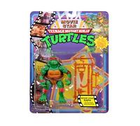 TMNT Classic 1991 Movie Star Tortue Raphael dans Un Emballage spécial Style Film avec Accessoires d'arme Signature pour Les Fans de Tortues