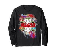 TMNT Classic Retro Megamix Go Ninja Turtles Graff Urban Art Manche Longue