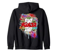 TMNT Classic Retro Megamix Go Ninja Turtles Graff Urban Art Sweat à Capuche