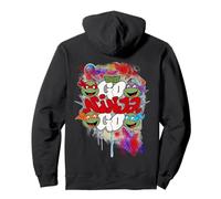 TMNT Classic Retro Megamix Go Ninja Turtles Graff Urban Art Sweat à Capuche