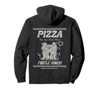 TMNT Classic Retro Megamix Pizza NY Ninja Turtles années 80 Foodie Sweat à Capuche