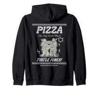 TMNT Classic Retro Megamix Pizza NY Ninja Turtles années 80 Foodie Sweat à Capuche