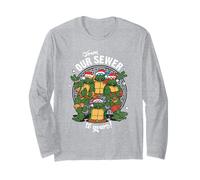 TMNT From Our Sewer to Yours Happy Holidays Manche Longue