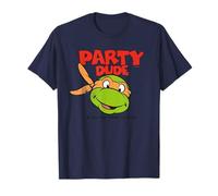 TMNT Heroes Demi-Coquille Raphael Party Dude Pose Tortues des années 80 T-Shirt