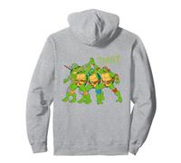 TMNT Heroes Half Shell Team Retro années 80 Tortue Power Sweat à Capuche