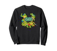 TMNT Heroes in s Half Shell Turtle Power Team Pose années 80 Sweatshirt