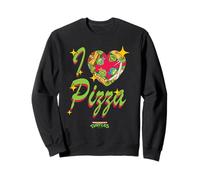 TMNT I Heart Pizza Retro Turtle Love Classic 90's Cartoon Sweatshirt