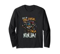 TMNT Juste pour Que tu saches Que Je suis Un Ninja Manche Longue
