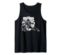 TMNT Leonardo Lead Pochoir Ninja Hero Graffiti Pose Classique Débardeur