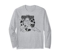 TMNT Leonardo Lead Pochoir Ninja Hero Graffiti Pose Classique Manche Longue