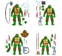 Tmnt Leonardo Michel Ange Raphael Donatello Mirage Comics Action Figurines NECA