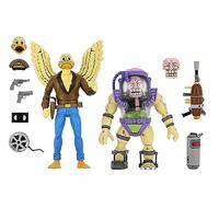 TMNT Lot de 2 Figurines d'action échelle 17,8 cm Motif Ace Duck & Mutagen Man