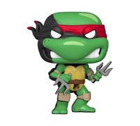 TMNT Pop Comics Figurine en Vinyle Rapphael PX avec Chasse en Noir et Blanc