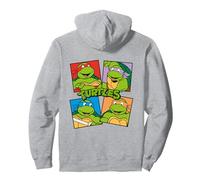 TMNT Retro Comic Vibes Team Collage Heroes Half Shell Style Sweat à Capuche