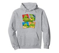 TMNT Retro Comic Vibes Team Collage Heroes Half Shell Style Sweat à Capuche