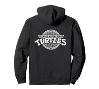 TMNT Retro Grey Scale Logo Heroes Half Shell Art Classique Sweat à Capuche
