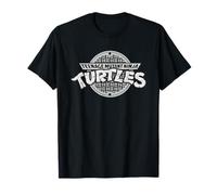 TMNT Retro Grey Scale Logo Heroes Half Shell Art Classique T-Shirt