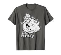 TMNT Rock Steady Sketch Punk Letters 90's Cartoon T-Shirt