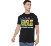 TMNT Select Your Turtles T-Shirt Unisexe, Noir, 5XL