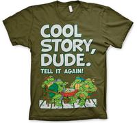 TMNT - T-shirt Cool Story Dude - XX-Large - Olive