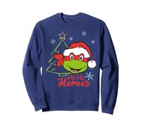 TMNT Teenage Mutant Ninja Turtles Arbre de Noël Hero Classic Années 80 Sweatshirt