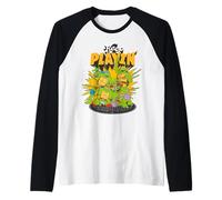 TMNT Teenage Mutant Ninja Turtles Arcade Team Pose Classic Manche Raglan