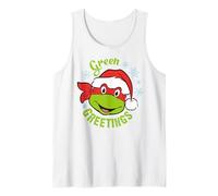 TMNT Teenage Mutant Ninja Turtles Christmas Greetings Classic 80s Débardeur