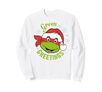 TMNT Teenage Mutant Ninja Turtles Christmas Greetings Classic 80s Sweatshirt
