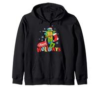 TMNT Teenage Mutant Ninja Turtles Christmas Happy Holidays Fun Sweat à Capuche