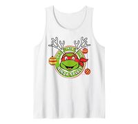 TMNT Teenage Mutant Ninja Turtles Christmas Spirit Fun Retro 80s Débardeur