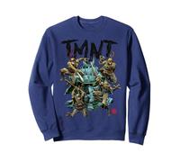 TMNT Teenage Mutant Ninja Turtles Comic Action Pose Classique Sweatshirt