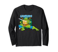 TMNT Teenage Mutant Ninja Turtles Leonardo Leo mène Un Classique Manche Longue