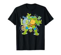TMNT Teenage Mutant Ninja Turtles Lion Pose 80s Pizza Lover T-Shirt