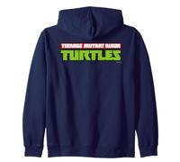 TMNT Teenage Mutant Ninja Turtles Logo de Dessin animé Classique rétro Sweat à Capuche