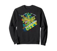 TMNT Teenage Mutant Ninja Turtles NYC City Hero Fun Vintage Sweatshirt