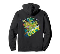 TMNT Teenage Mutant Ninja Turtles NYC City Hero Vintage Fun Sweat à Capuche
