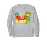 TMNT Teenage Mutant Ninja Turtles Pizza Geeks Régime Classique Manche Longue