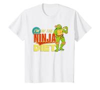 TMNT Teenage Mutant Ninja Turtles Pizza Geeks Régime Classique T-Shirt