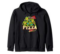 TMNT Teenage Mutant Ninja Turtles Pizza Geeks Team Classic Sweat à Capuche