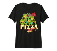 TMNT Teenage Mutant Ninja Turtles Pizza Geeks Team Classic T-Shirt Haut de Gamme