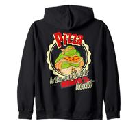 TMNT Teenage Mutant Ninja Turtles Pizza Love Classic Geeks Sweat à Capuche