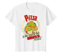 TMNT Teenage Mutant Ninja Turtles Pizza Love Classic Geeks T-Shirt