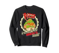 TMNT Teenage Mutant Ninja Turtles Pizza Love Geeks Classique Sweatshirt