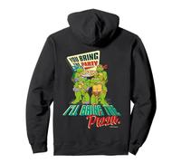 TMNT Teenage Mutant Ninja Turtles Pizza Party Classic Geeks Sweat à Capuche