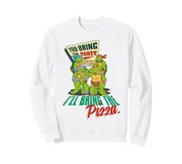TMNT Teenage Mutant Ninja Turtles Pizza Party Classic Geeks Sweatshirt