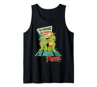 TMNT Teenage Mutant Ninja Turtles Pizza Party Geeks Classique Débardeur
